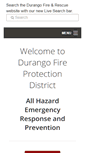 Mobile Screenshot of durangofirerescue.org